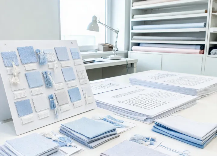 Tailored apparel fabric specimen