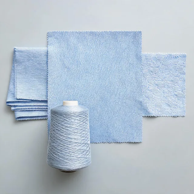Featured shirting fabric and shirting fabric specimen set